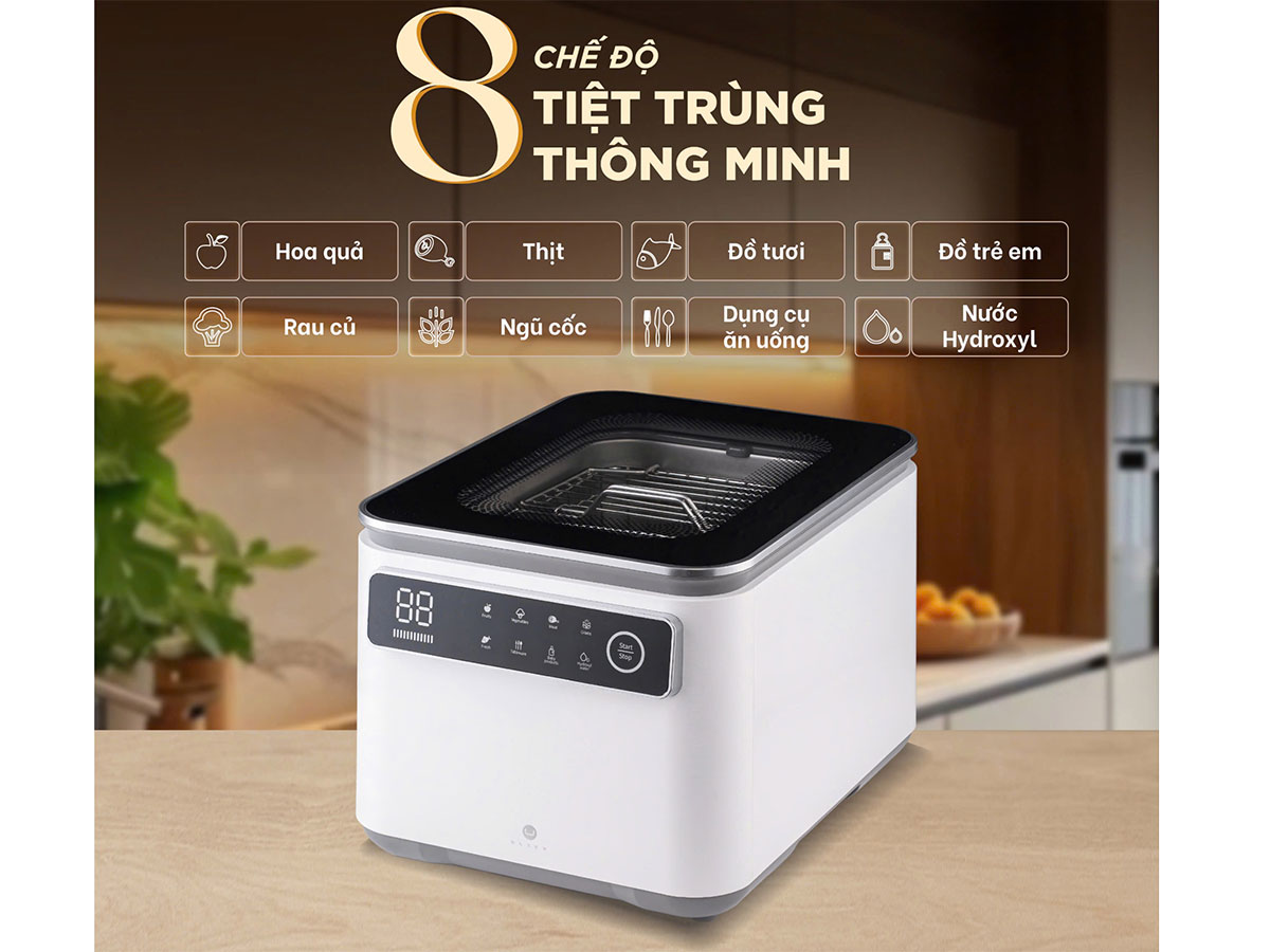 Máy rửa thực phẩm thông minh U Ultty WHF