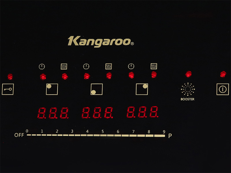 Bếp từ hồng ngoại 3 vùng nấu Kangaroo KG446i