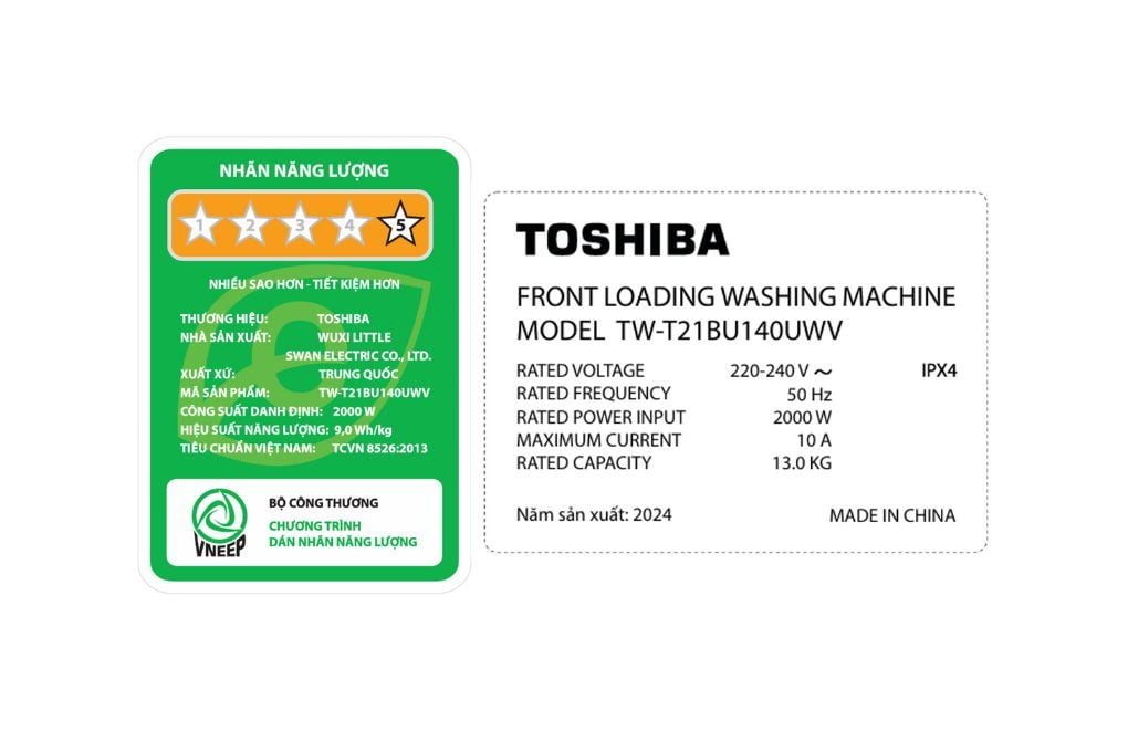 Máy giặt Toshiba Inverter 13kg TW-T21BU140UWV(MG)