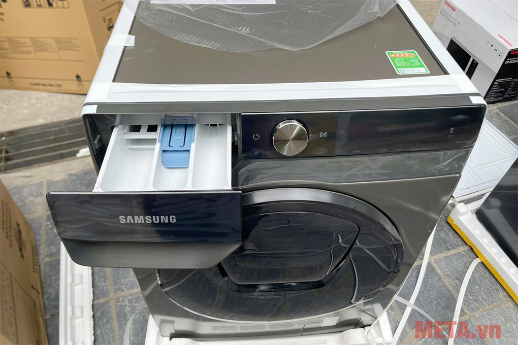 Máy giặt sấy thông minh AI Samsung Inverter 9.5kg WD95T754DBX/SV (Sấy 6kg)