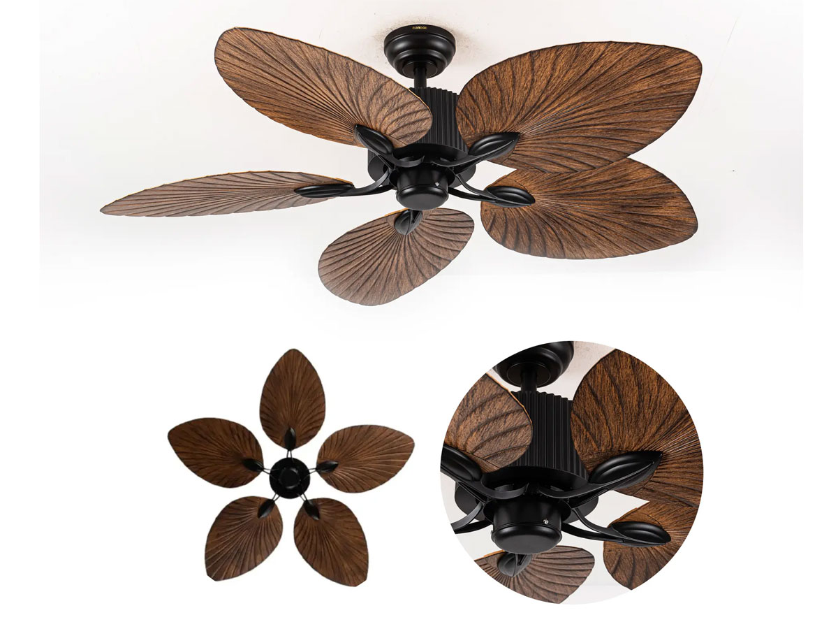 Quạt trần trang trí 5 cánh Nanoco NCFD5251 (động cơ DC, có remote)