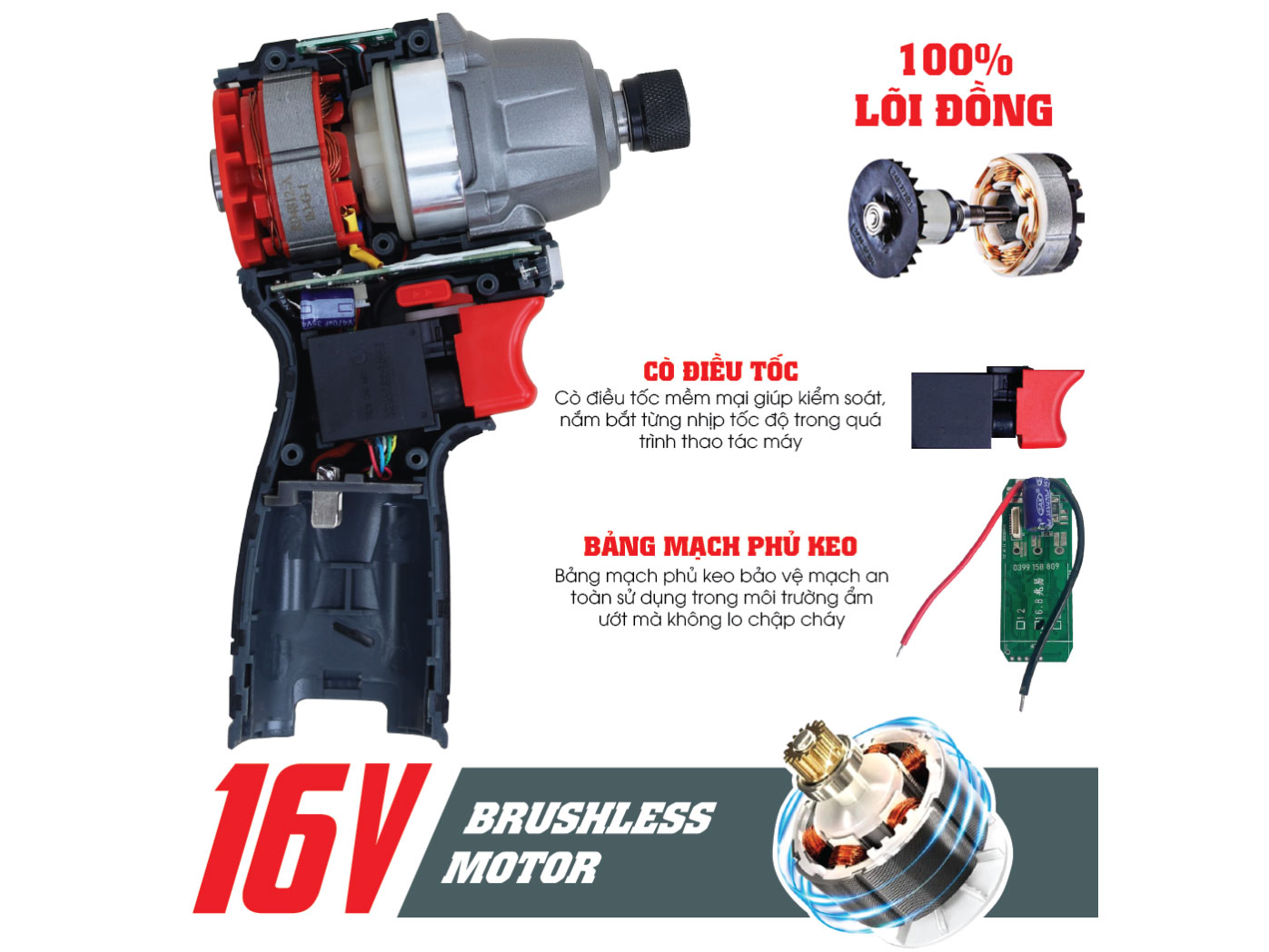 Máy vặn vít Workfix WF-SD150N