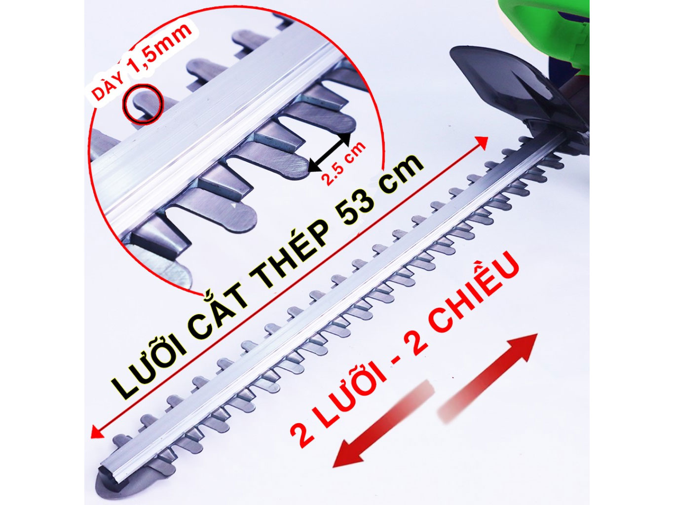 Máy cắt tỉa hàng rào, cây cảnh Workfix WF-HT20