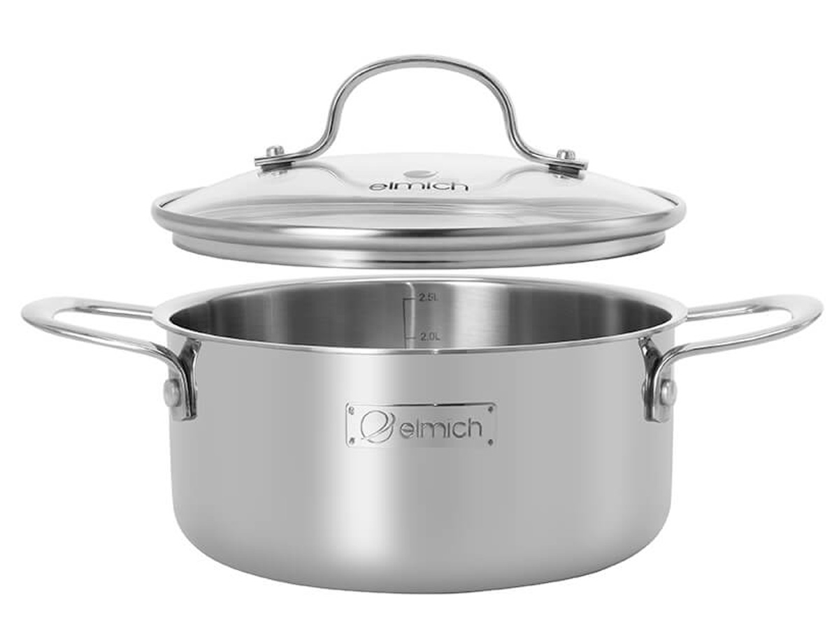 Bộ nồi inox nguyên khối Elmich Trimax Classic EL-2136OL01
