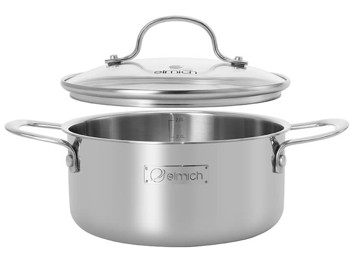 Bộ nồi inox nguyên khối Elmich Trimax classic EL-2136OL03
