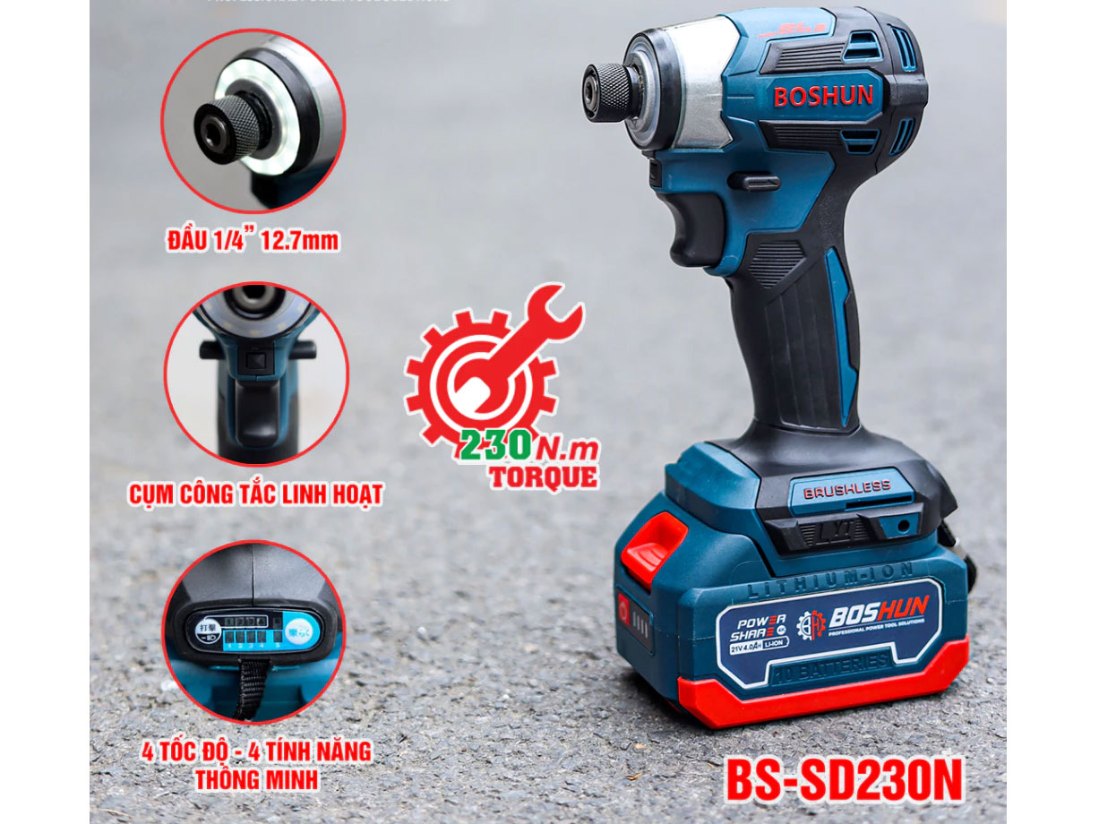Máy bắn vít Boshun BS-SD230N