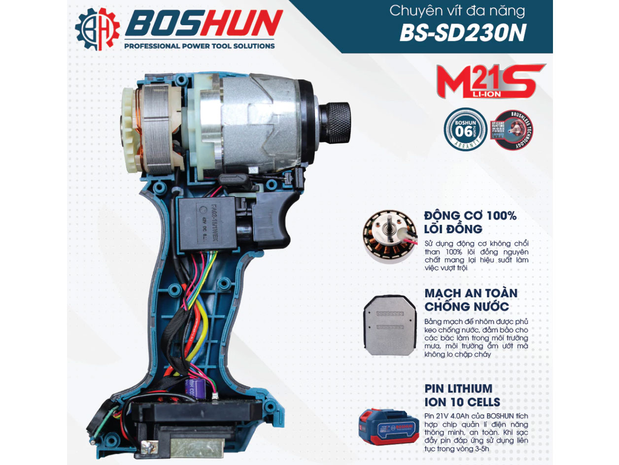 Máy bắn vít Boshun BS-SD230N