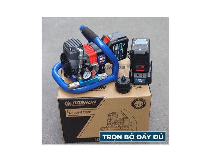 Máy nén khí chạy pin Boshun BS-NK15BL (1.5 lít)