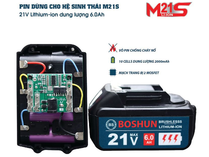Máy siết bu lông Boshun BS-IW330N