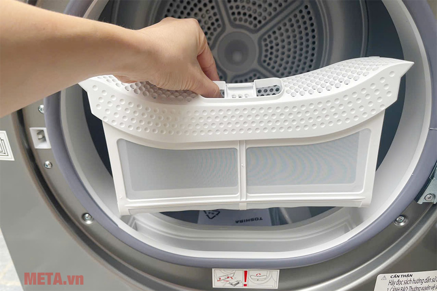 Máy sấy ngưng tụ Toshiba 8kg TD-K90MEV(SK)