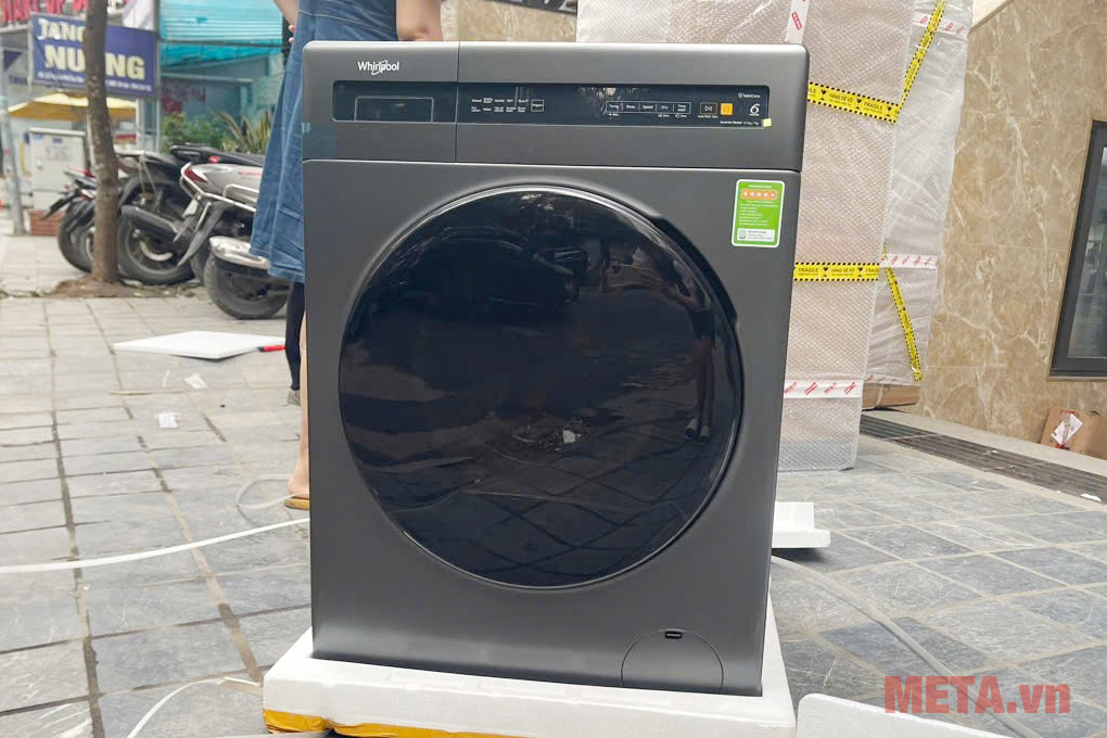 Máy giặt sấy Whirlpool SaniCare Inverter WWEB10702FG (giặt 10.5kg - sấy 7kg)