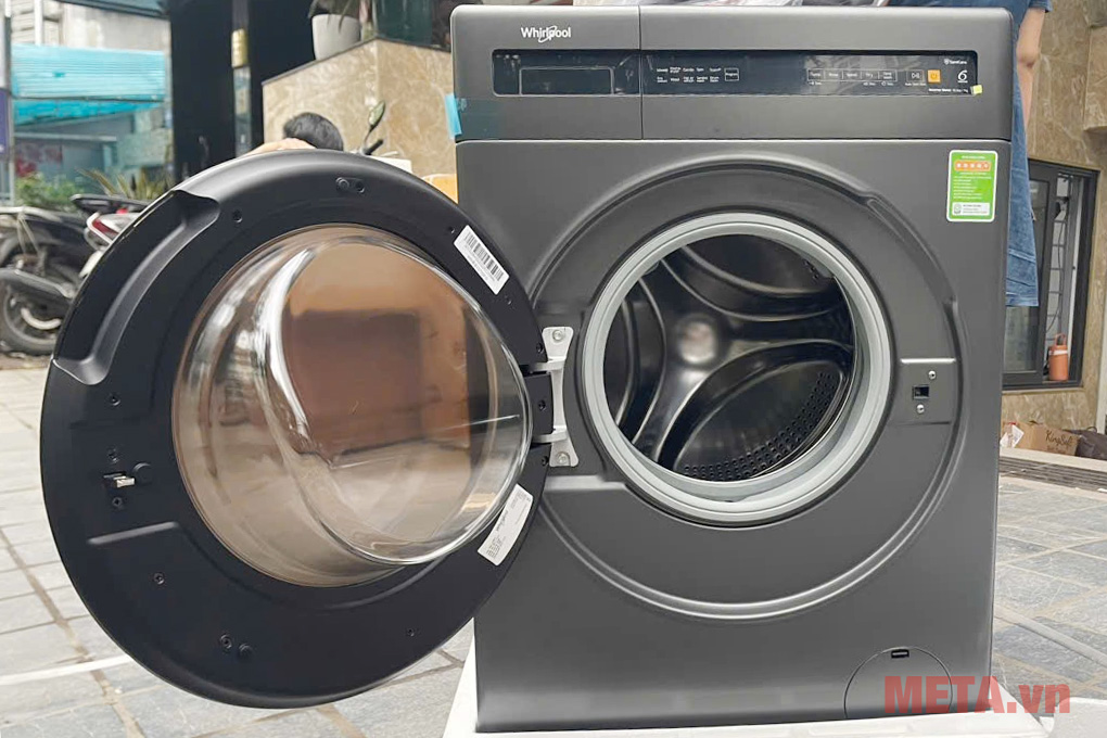 Máy giặt sấy Whirlpool SaniCare Inverter WWEB10702FG (giặt 10.5kg - sấy 7kg)