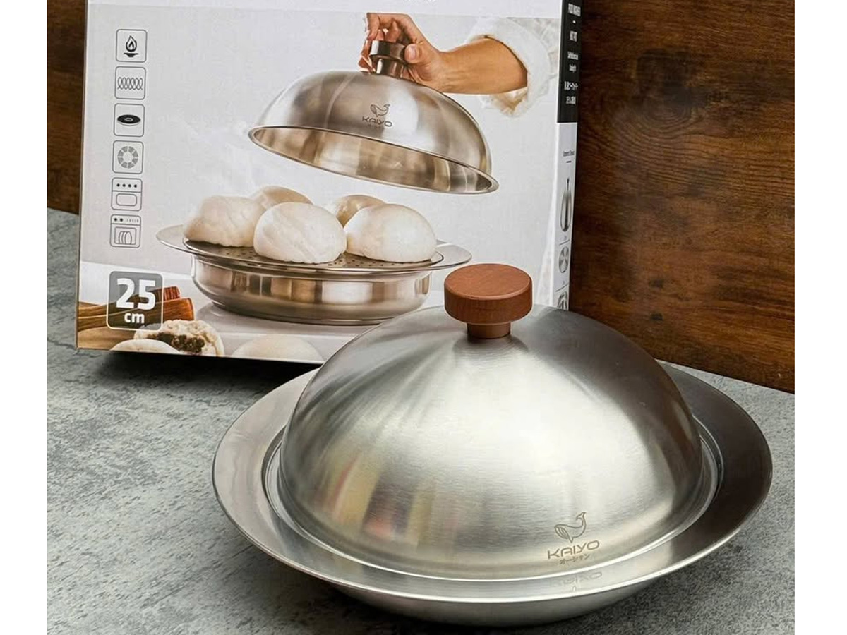 Nồi hấp inox đa năng Kaiyo 25cm KSC-6568