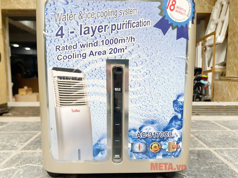 Máy làm mát không khí Saiko AC-9170CL