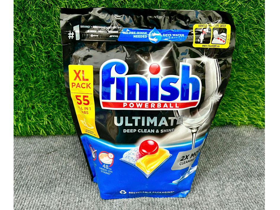 Viên rửa bát Finish Ultimate 55 viên