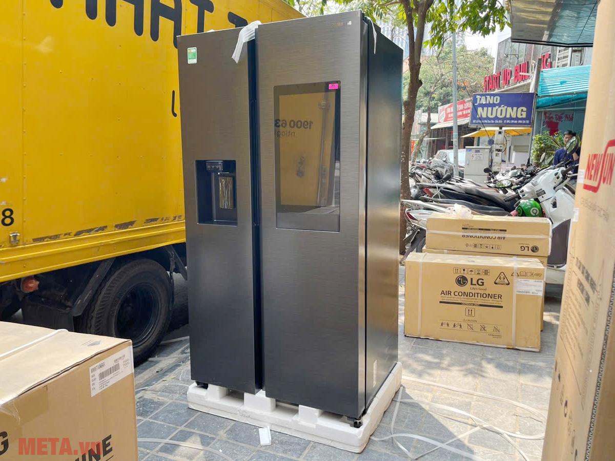 Tủ lạnh Samsung side by side Inverter 616 lít RS64T5F01B4/SV