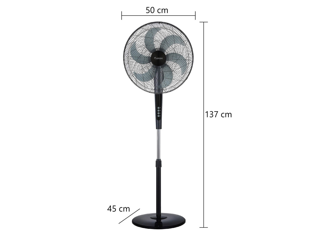 Quạt đứng Rapido RWF 50PBM
