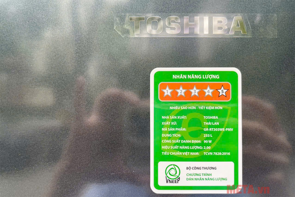 Tủ lạnh Toshiba Inverter 233 lít GR-RT303WE-PMV(52)