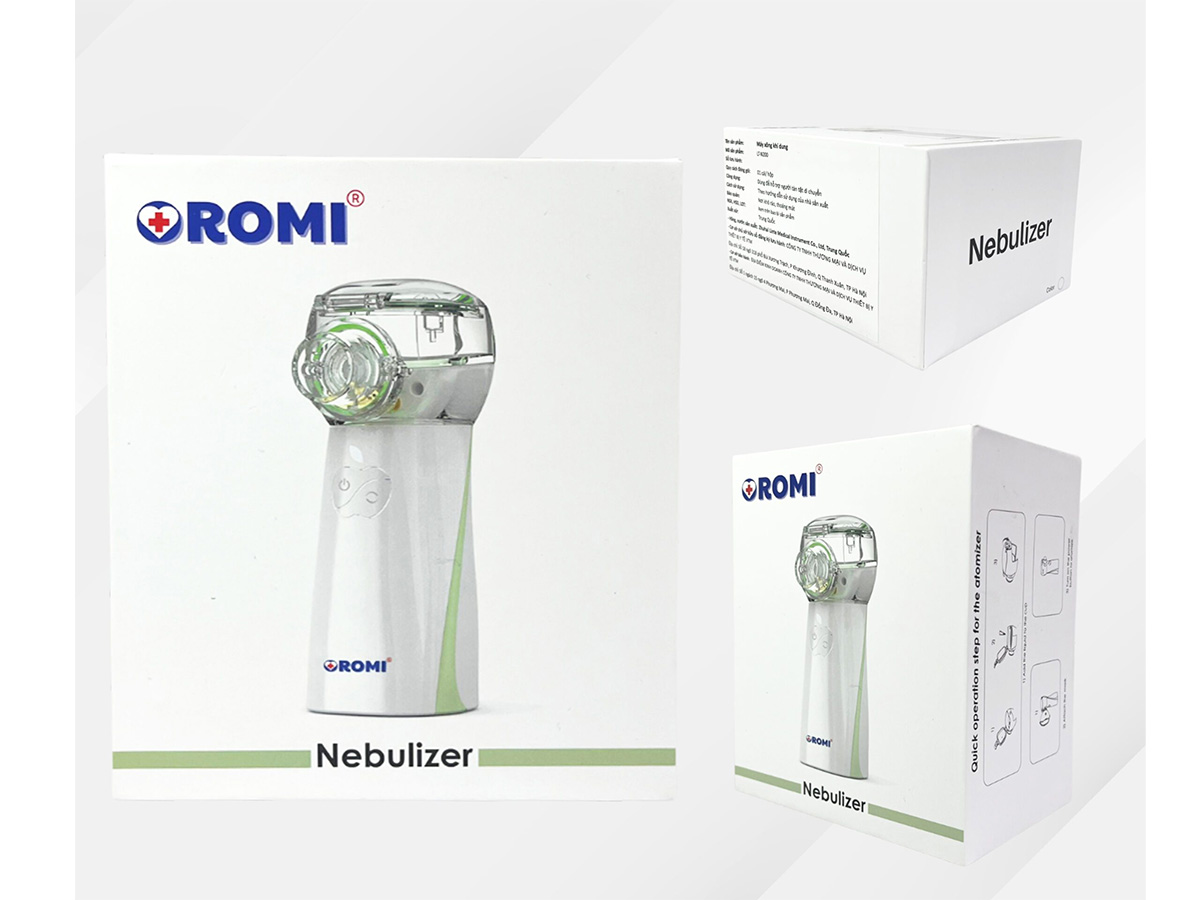 Máy xông khí dung Nano cầm tay Oromi LT-N200