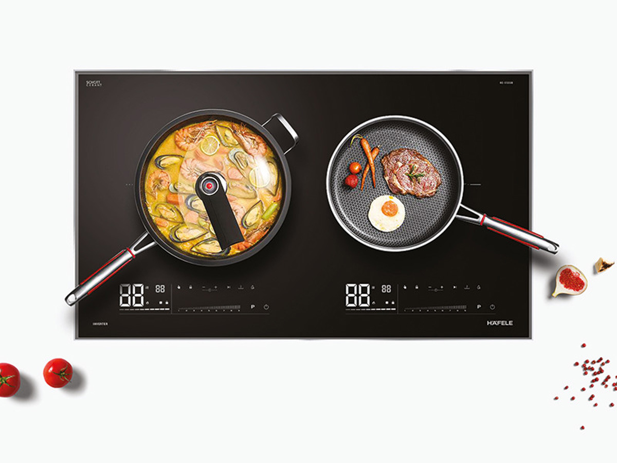 Bếp từ đôi lắp âm Hafele HC-I7323B (536.61.886)