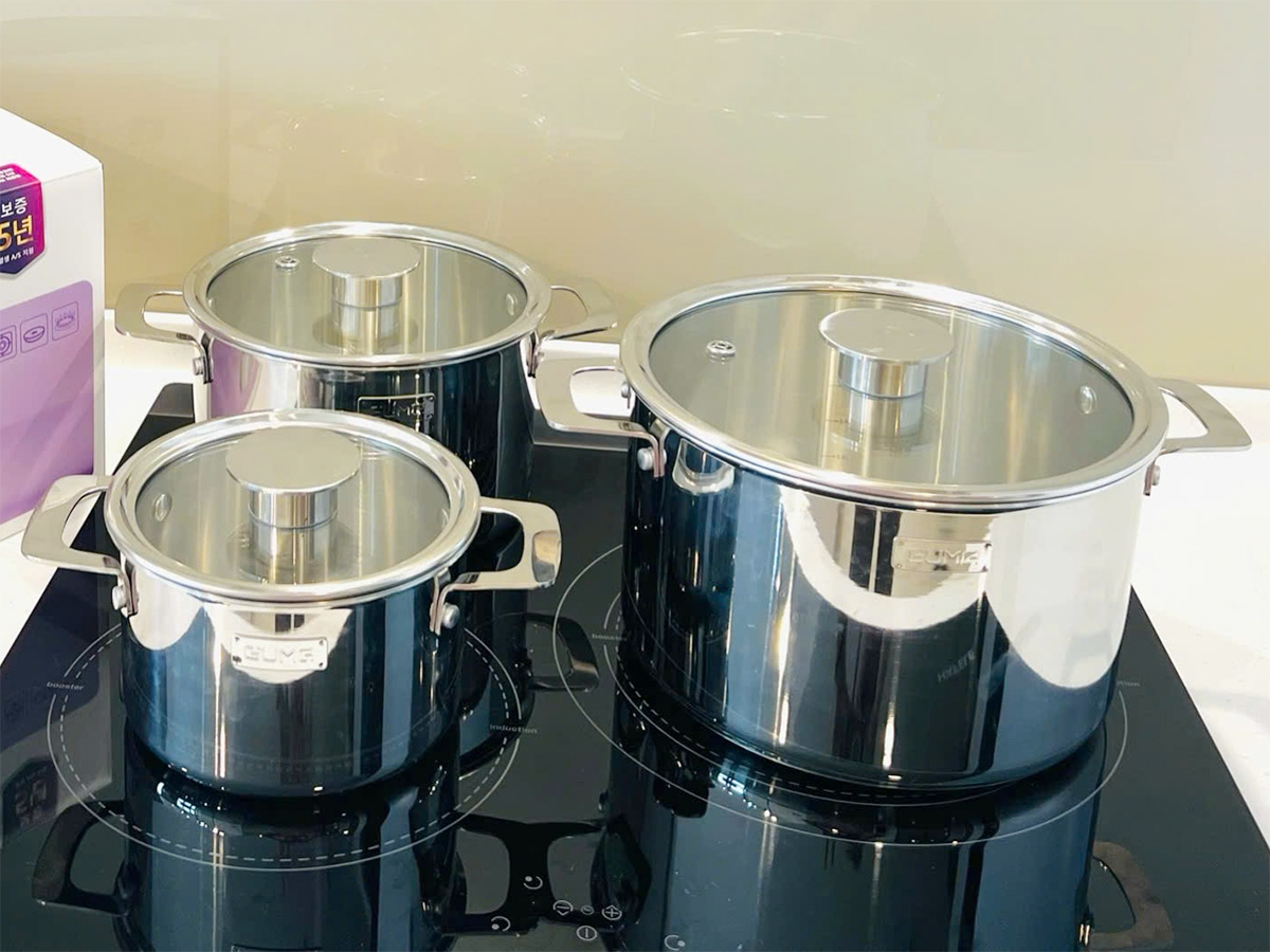 Bộ nồi Lavante 3 lớp liền khối Gume GMP18