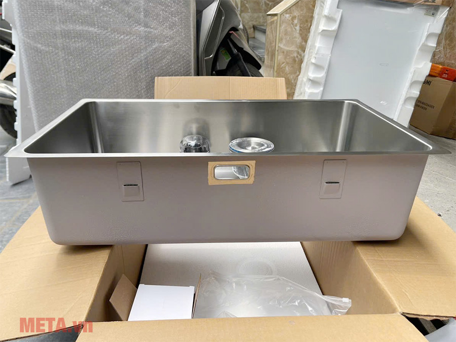 Chậu bếp Hafele SUS R25 HS24-SSN1S-BR (567.24.407)