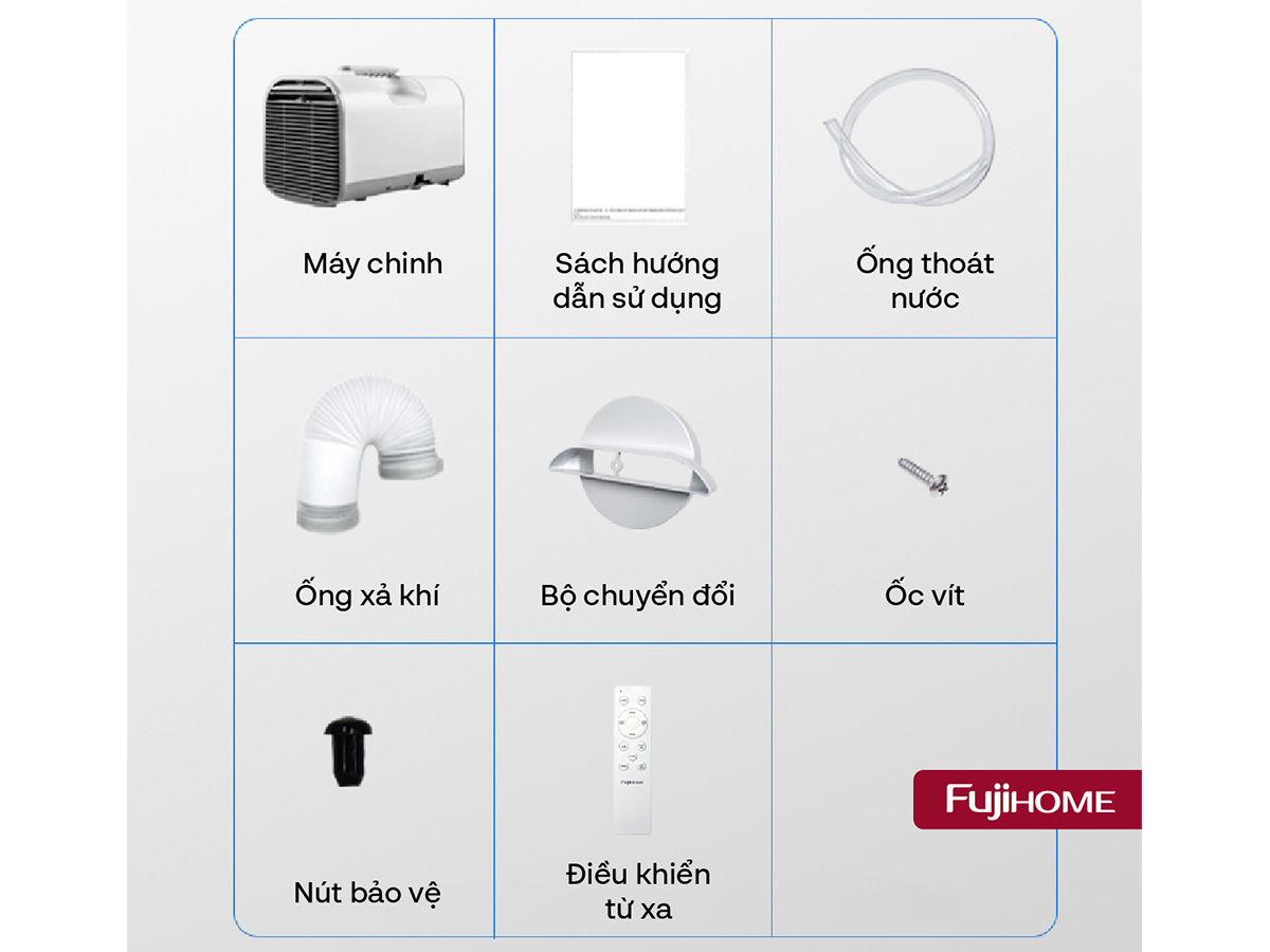 Điều hòa di động Fujihome PAC04