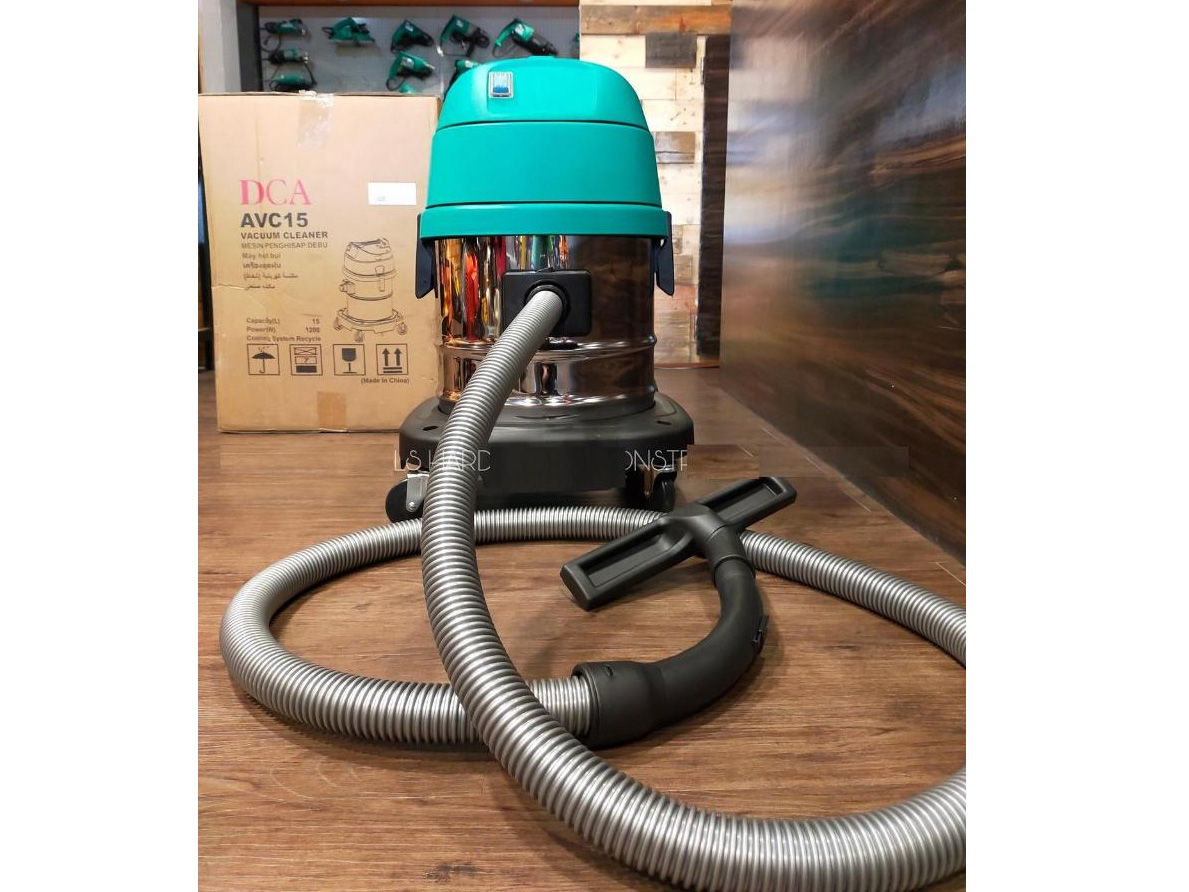 Máy hút bụi công nghiệp DCA AVC15 (15 lít, 1.200W)