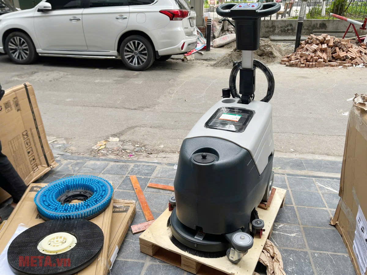 Máy chà sàn Kraffer KF430E dùng điện