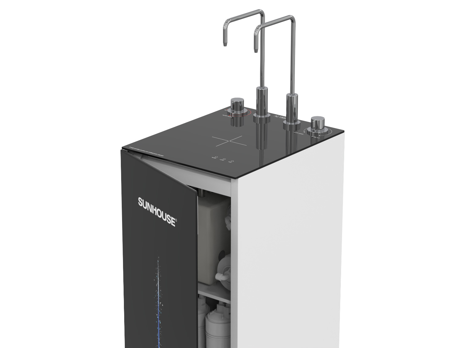 Máy lọc nước RO nóng nguội lạnh Sunhouse UltraPURE SHA76210KL 10 lõi