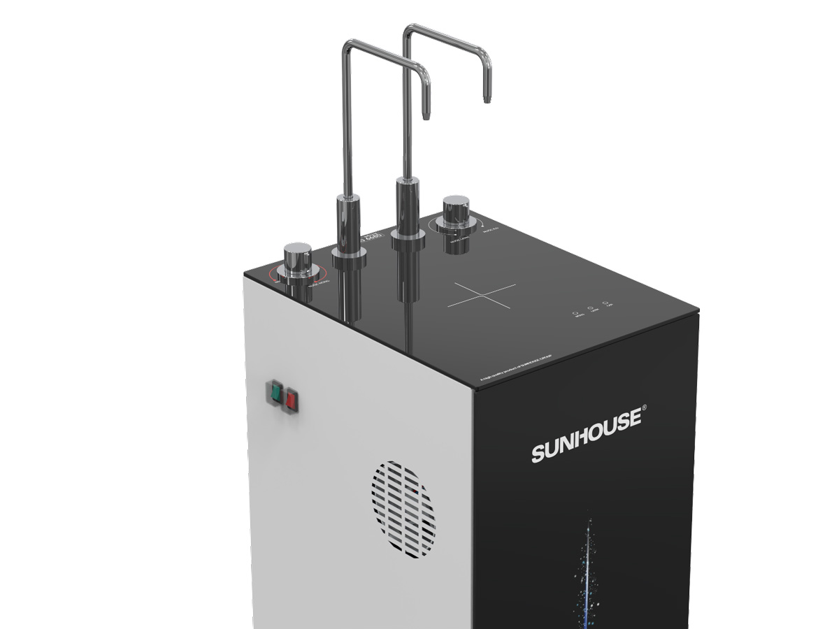 Máy lọc nước RO nóng nguội lạnh Sunhouse UltraPURE SHA76210KL 10 lõi