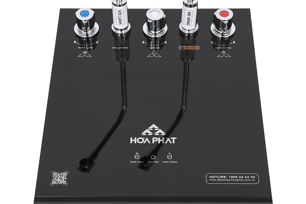 Máy lọc nước RO nóng nguội lạnh Hòa Phát HPN639 12 lõi