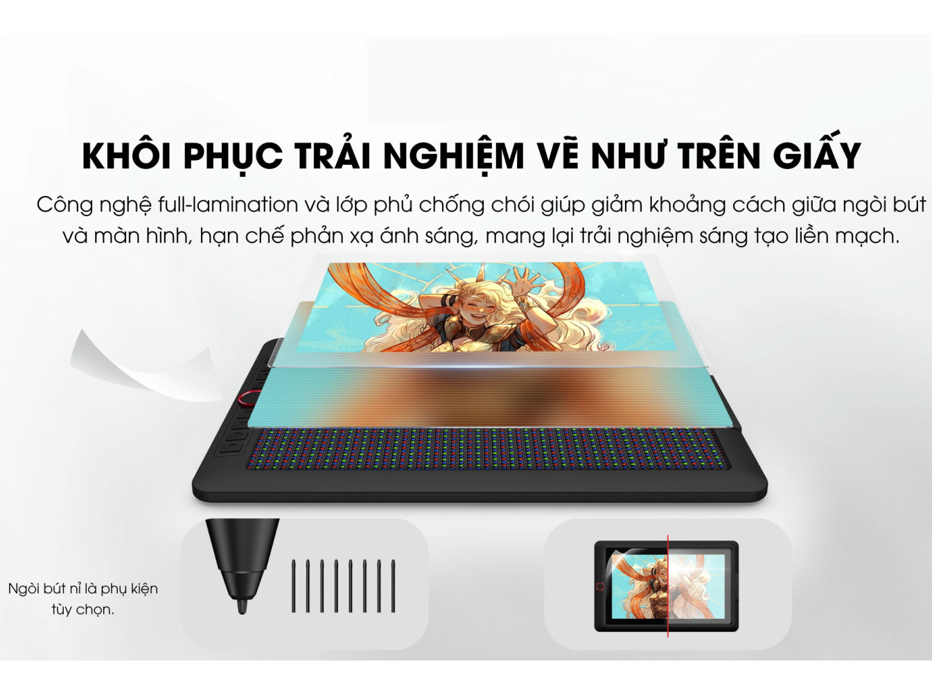 Bảng vẽ màn hình XP-Pen Artist 13.3 Pro V2 16K