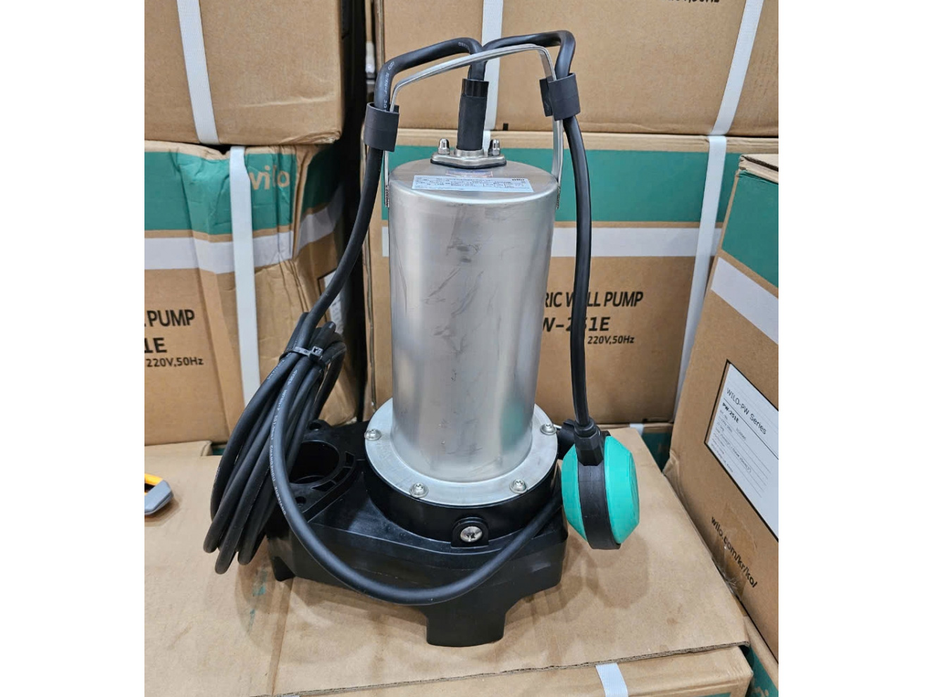 Bơm nước thải Wilo Padus Mini3-V05.12/M08-522/A-5m