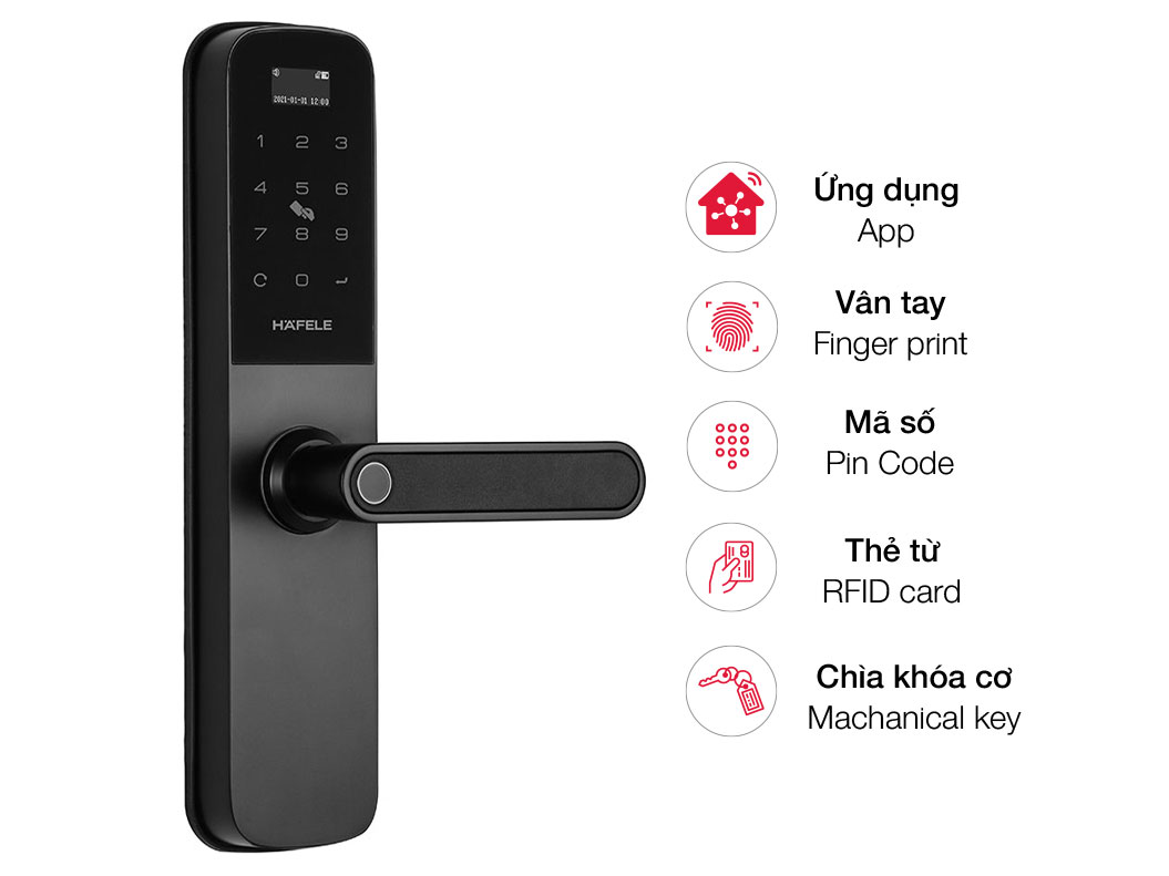 Khóa điện tử Hafele DL6100 (912.20.582)