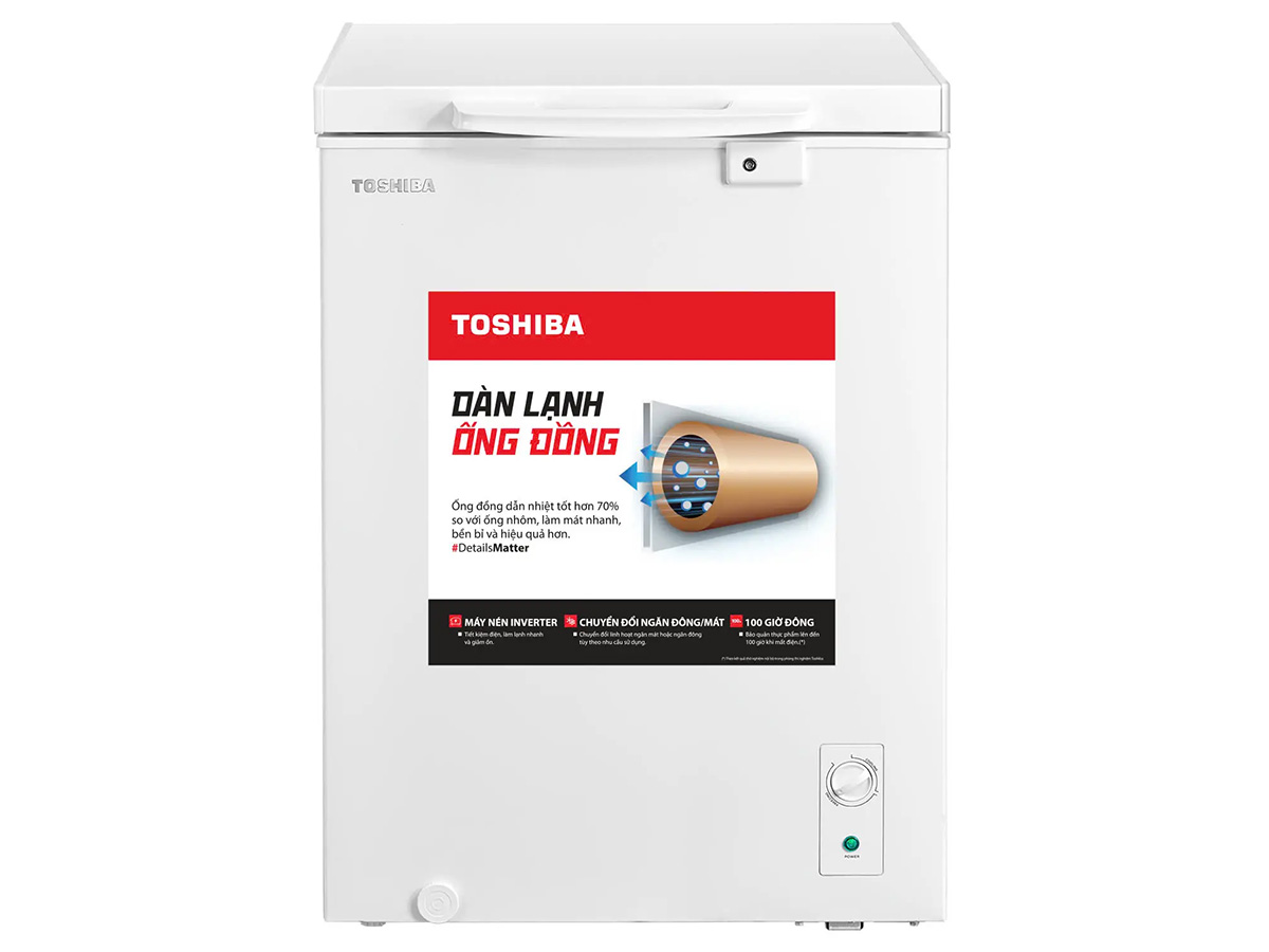 Tủ đông Toshiba GR-RC185CM-PMV(01) (143 lít)