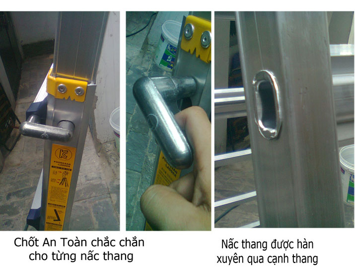 Thang nhôm chữ A Poongsan PS-47