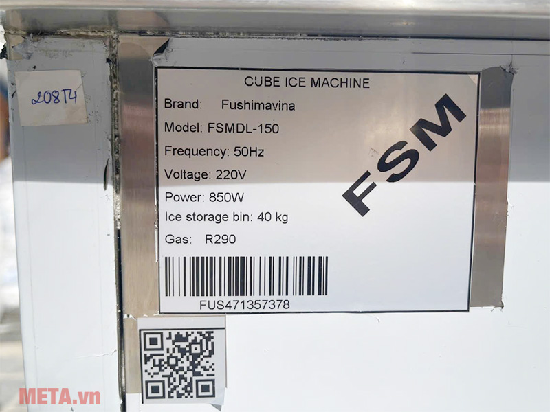 Máy làm đá Fushima FSMDL-150