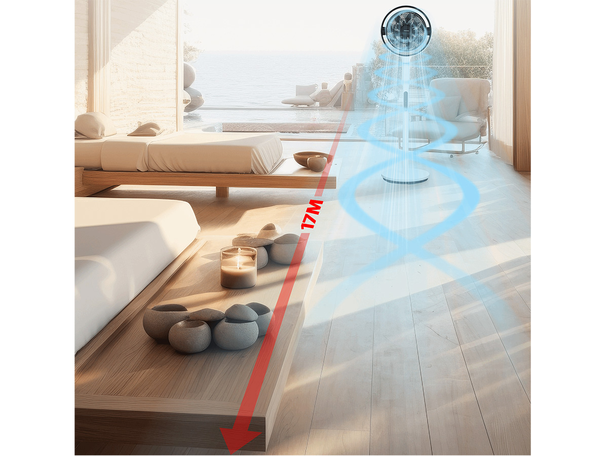 Quạt tuần hoàn Toshiba F-DSC80XVN (7 cánh trước, 9 cánh sau, 25W)