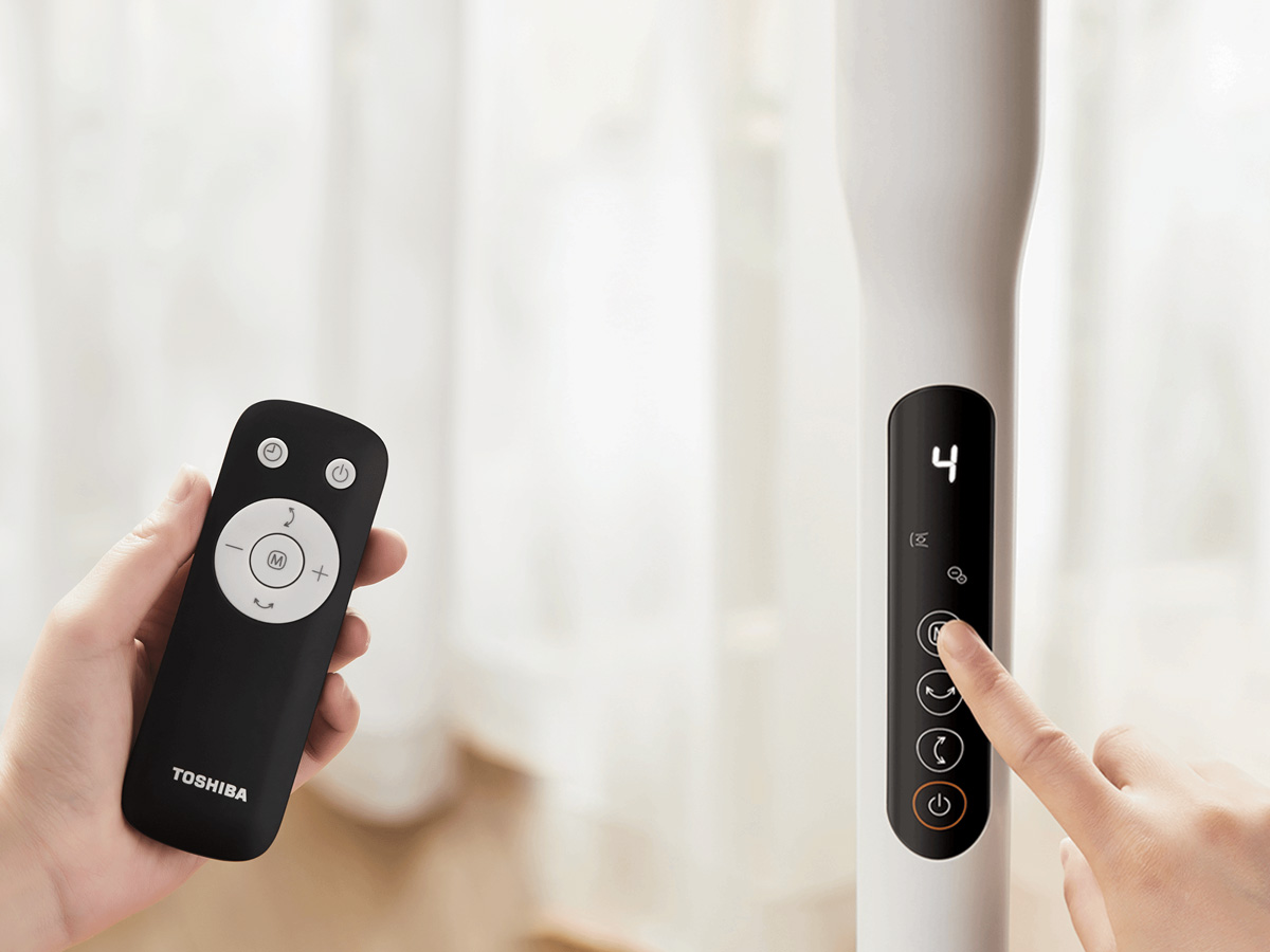 Quạt tuần hoàn Toshiba F-DSC80XVN (7 cánh trước, 9 cánh sau, 25W)