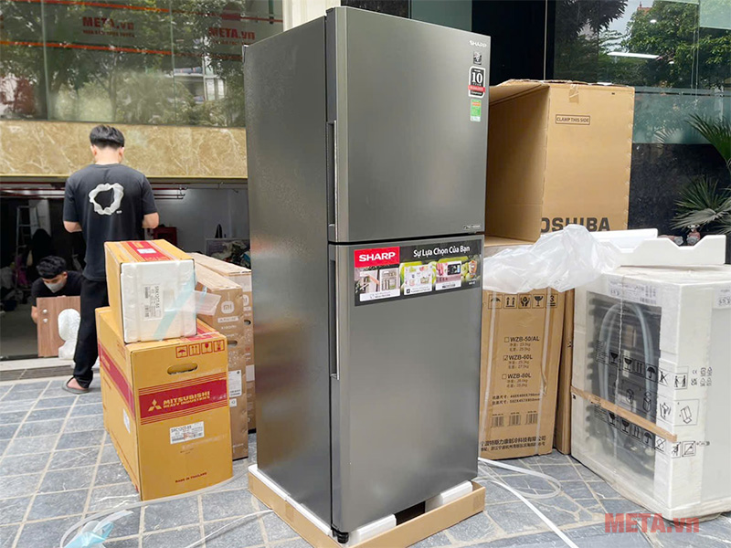 Tủ lạnh Sharp SJ-XP352AE-DS 330 lít Inverter