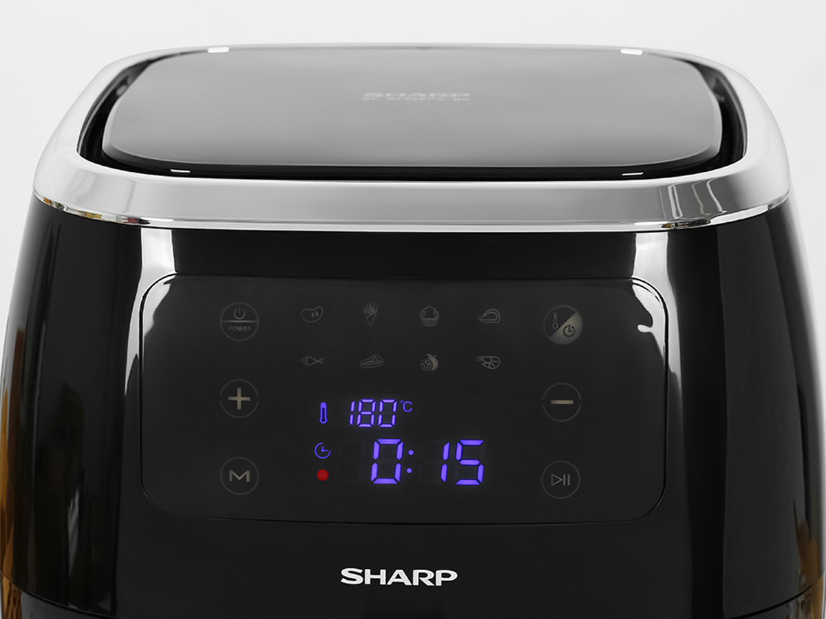 Nồi chiên không dầu Sharp KF-AF68EPV-BK 6.8 lít