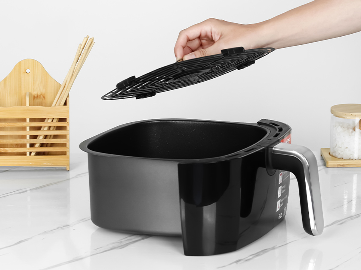 Nồi chiên không dầu Sharp KF-AF68EPV-BK 6.8 lít