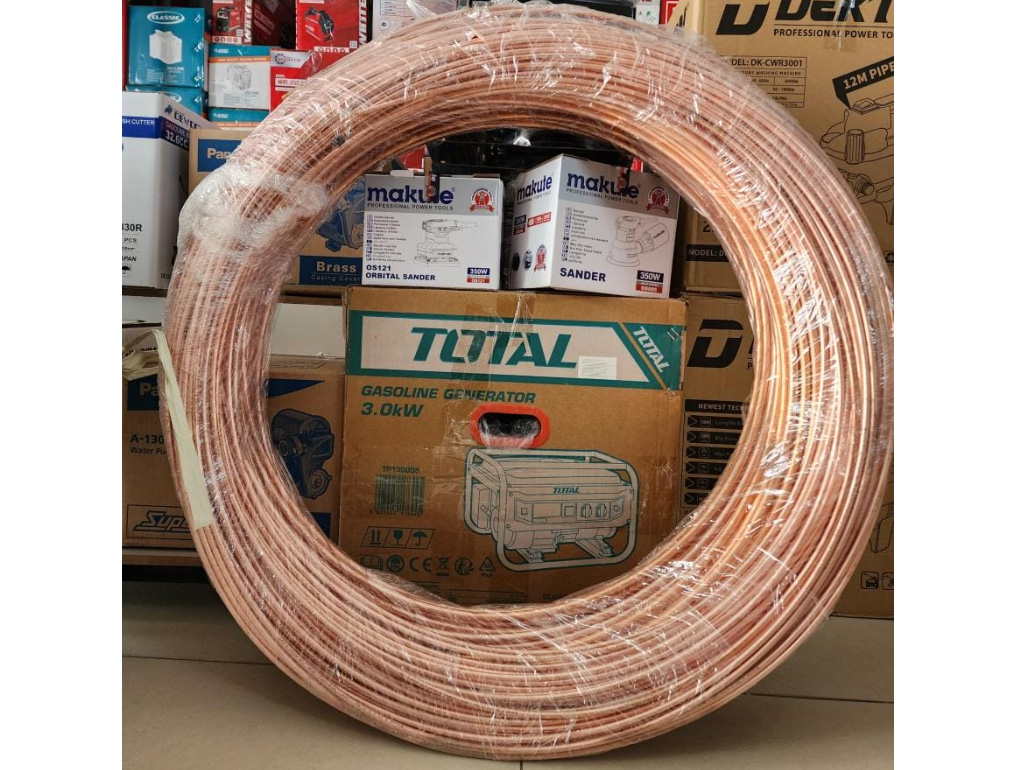 Ống đồng kèm bảo ôn cách nhiệt 10/16 dày 0.7mm