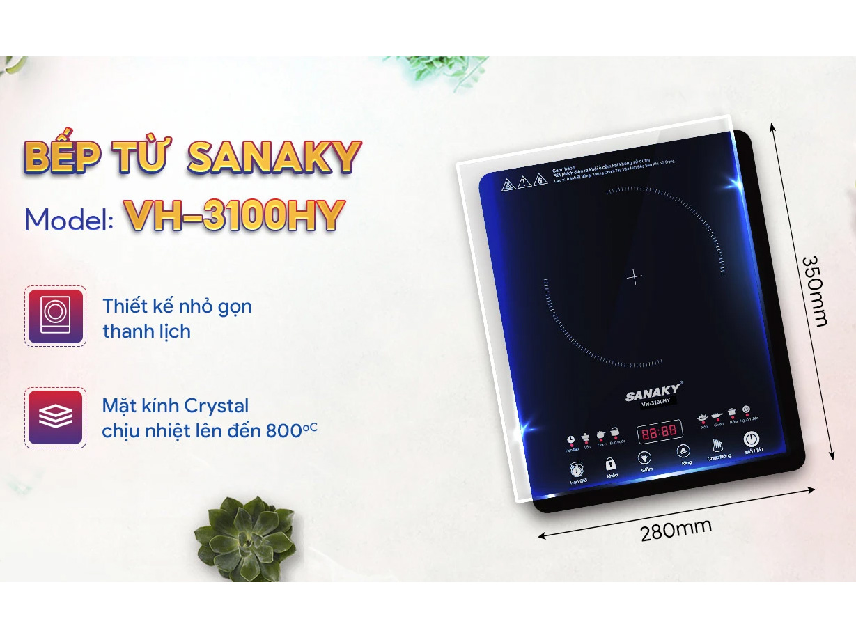 Bếp từ đơn Sanaky VH-3100HY