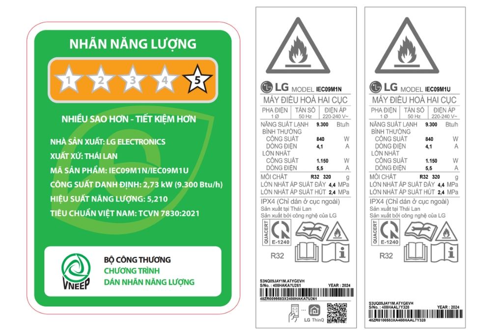 Máy lạnh LG Inverter 1HP IEC09M1
