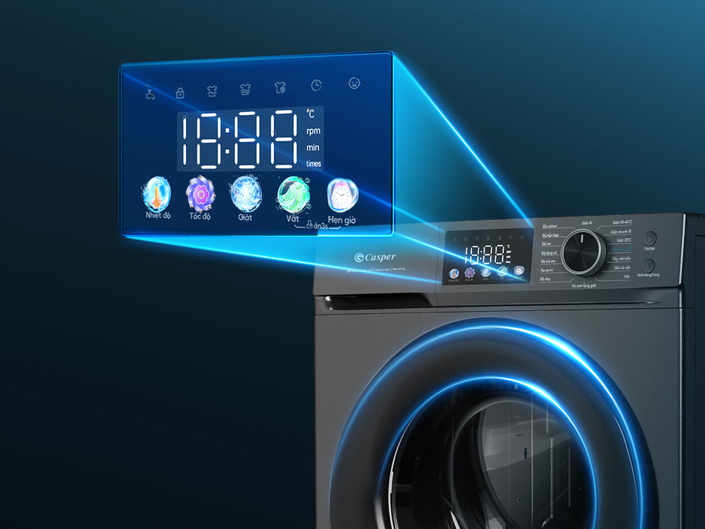 Máy giặt Casper ProWash Inverter 12.5kg WF-D125VGR1