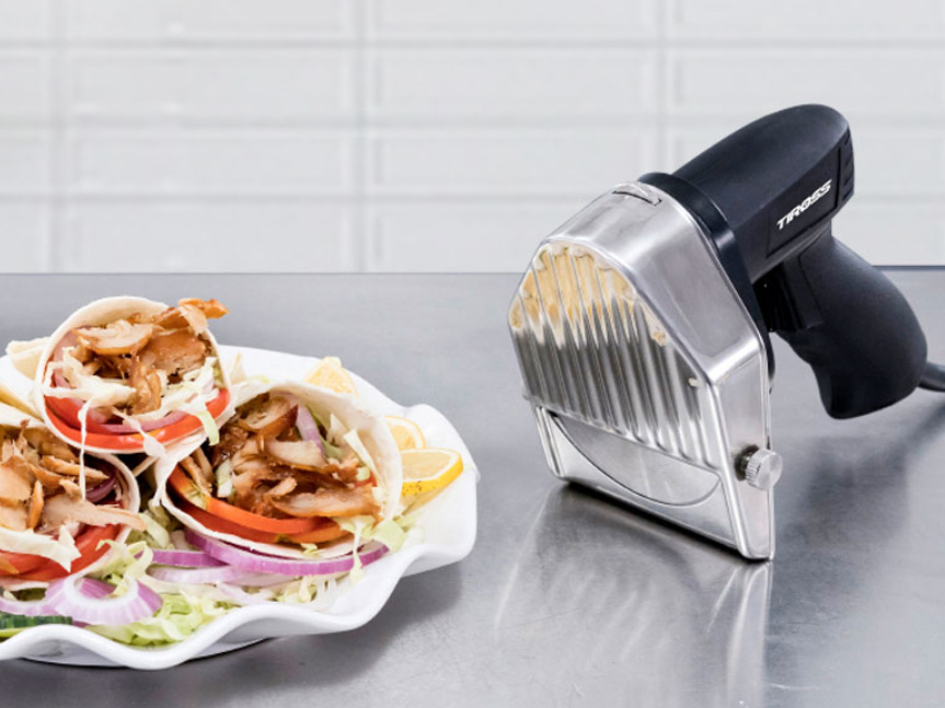 Máy cắt thịt nướng Tiross TS100T