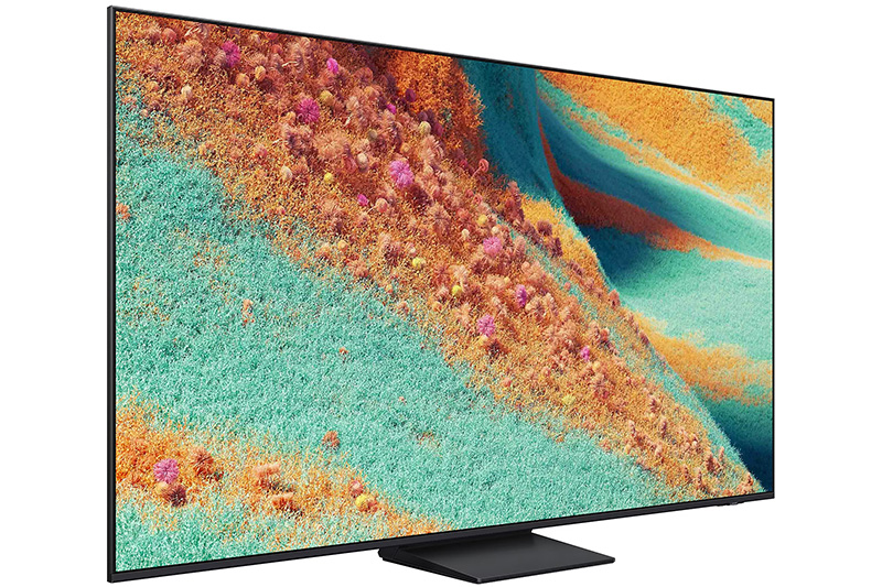 Tivi 75 inch QA75QN85FAKXXV được thiết kế theo phong cách Simple Chamfer đơn giản nhưng vô cùng tinh tế
