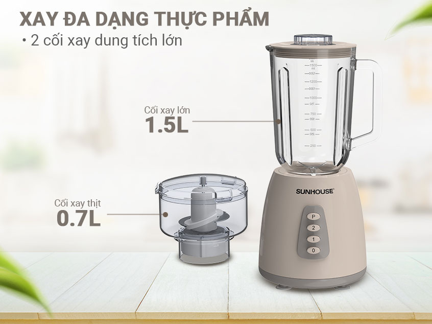 Máy xay sinh tố đa năng Sunhouse SHD5331